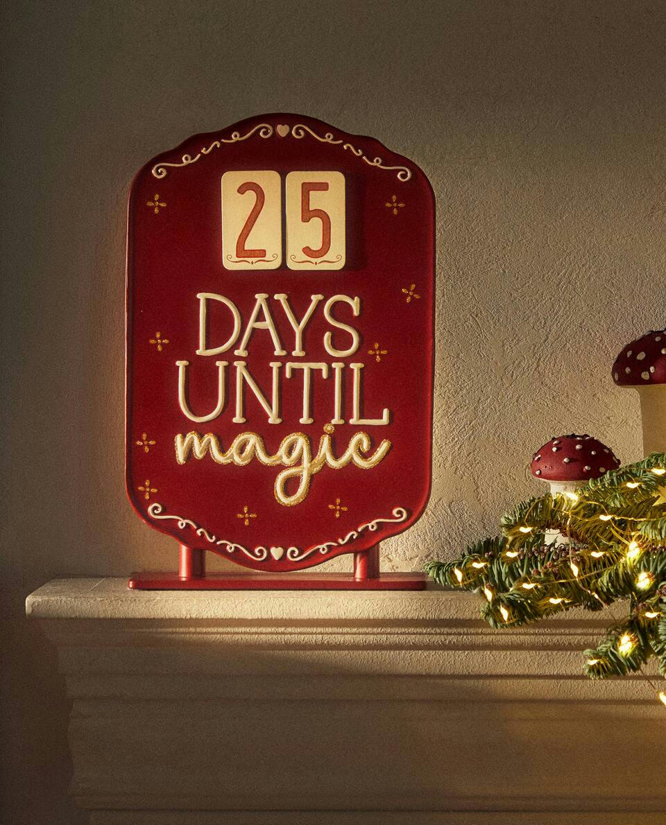 CALENDÁRIO INFANTIL DE CONTAGEM REGRESSIVA PARA O NATAL