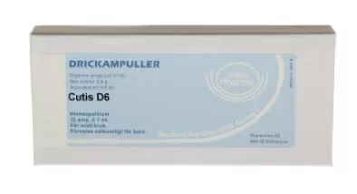 Allergica Cutis D6 - 10 x 1 ml.