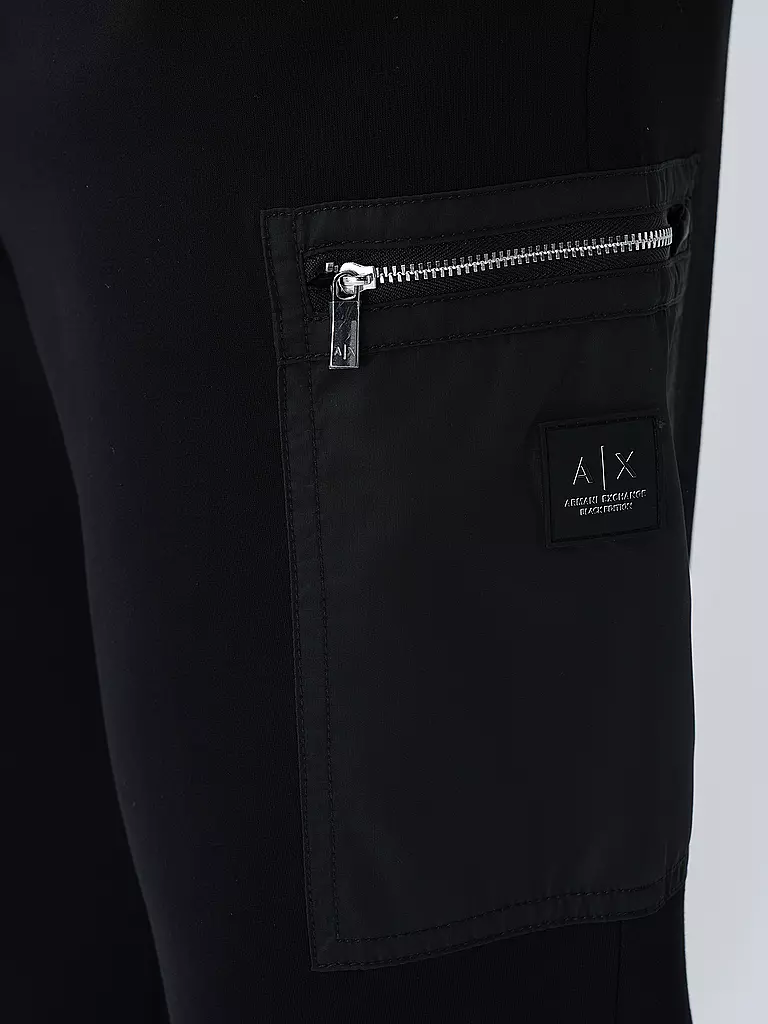 ARMANI EXCHANGE Jogginghose  schwarz
