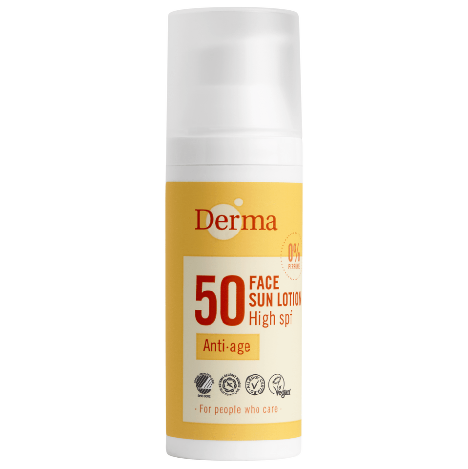 Derma - Face Sun Lotion SPF 50 50 ml - Solcreme