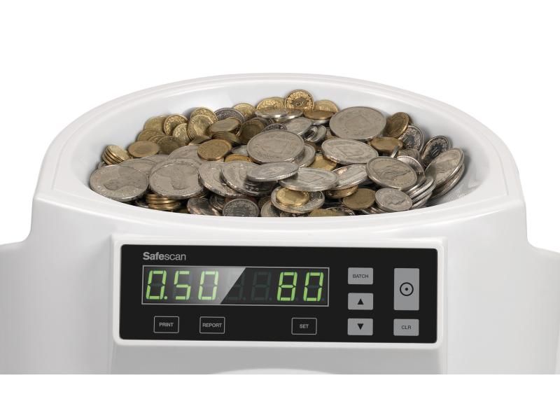 Safescan Münzzähler 1250 für CHF Münzzähler und -sortierer