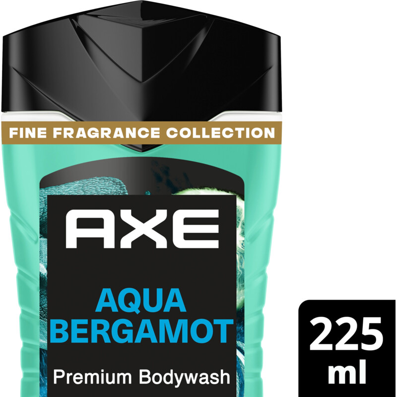 Axe Aqua bergamot + fine fragrance showergel