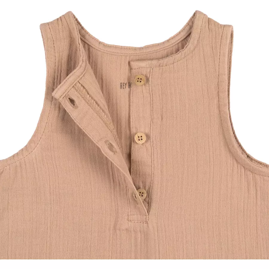 LÄSSIG Musselin Jumpsuit maple