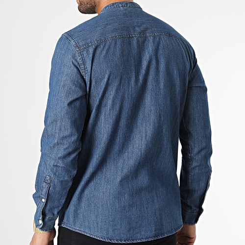 Chemise Jean A Manches Longues 20715006 Bleu Denim