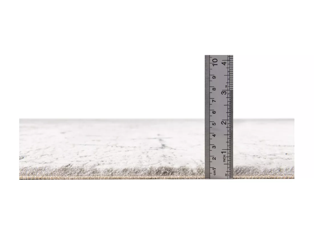 Tapis 125x125 gris Davos Spice