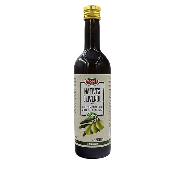 MORGA Olivenöl kaltgepresst<br>5 dl, Bio