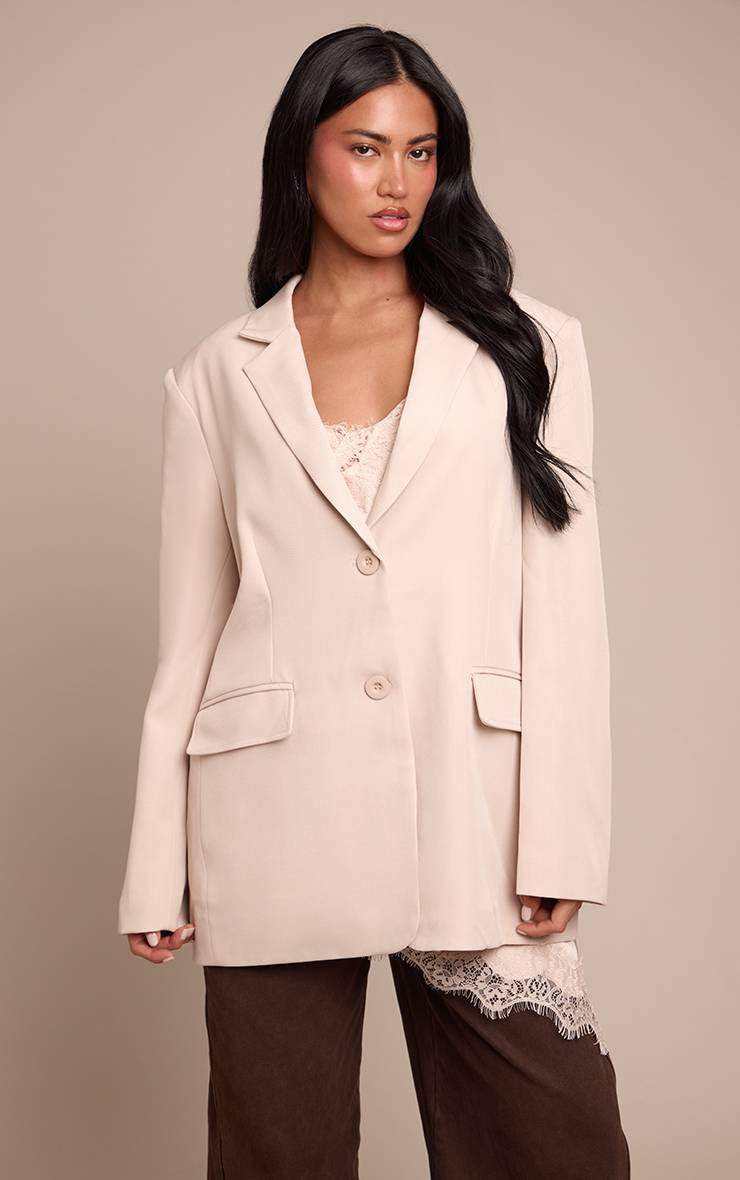 Gris Pierre Blazer Oversize