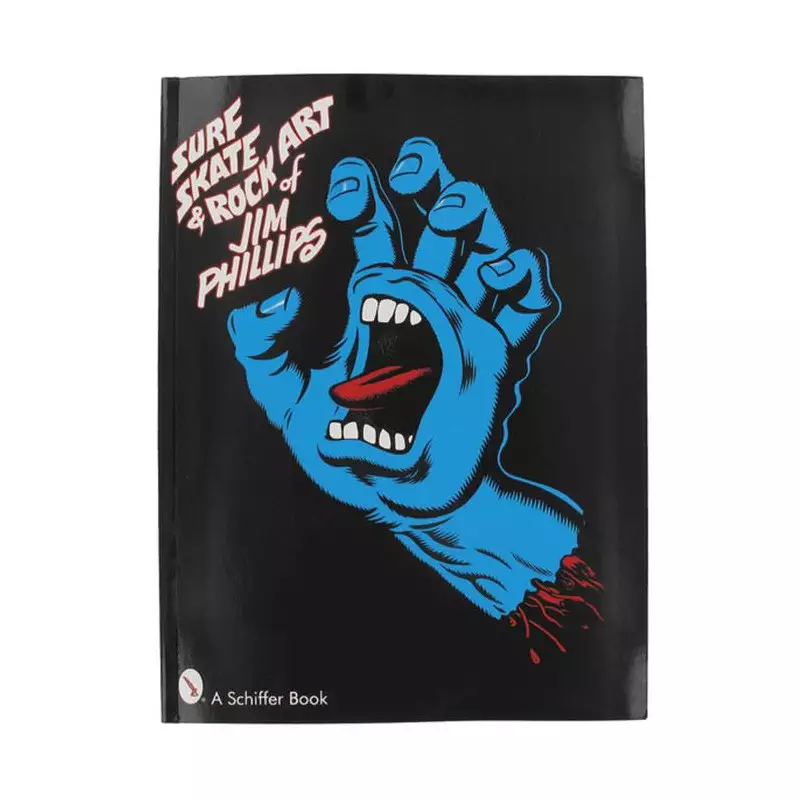 Livre SANTA CRUZ The Art Of Jim Phillips (Surf Skate Rock)