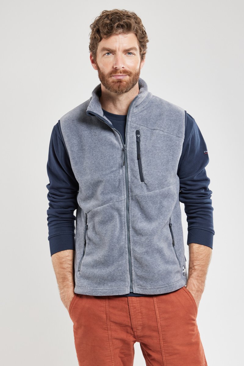 Veste polaire sans manches PAIMPOL