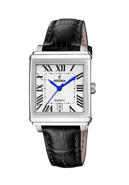 Festina On the Square Damenuhr Schwarz F20682/3