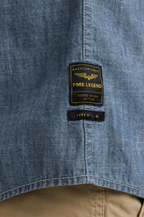 PME legend blauwe heren overhemd