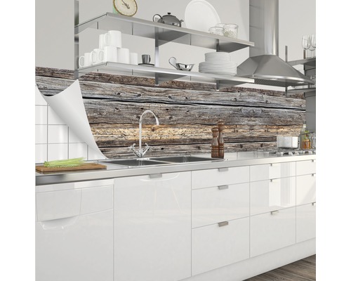 Keukenachterwand mySpotti Splash Urs houtlook 2800 x 600 mm SP-F2-1349