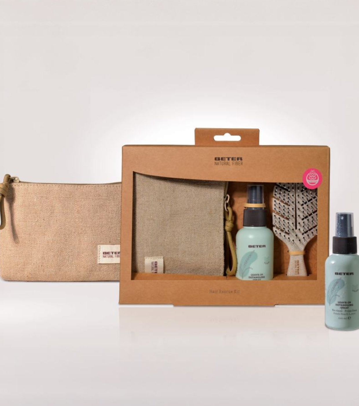 Beter - *Natural Fiber* - Kit de 3 peças Hair Rescue