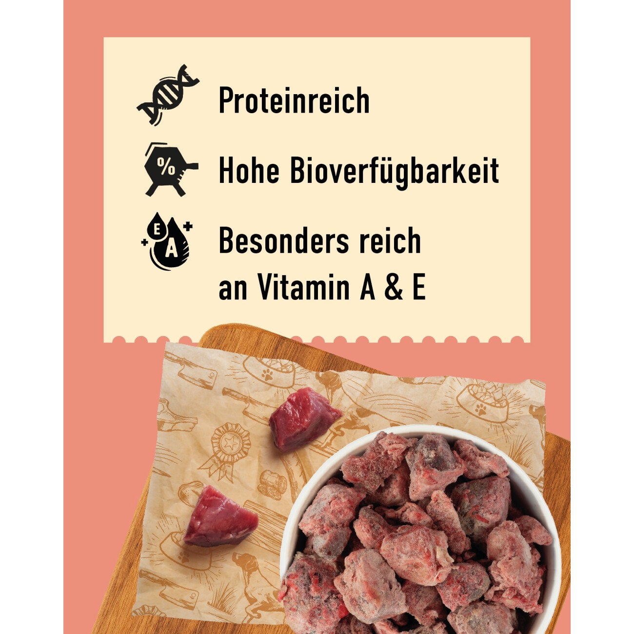 DIBO Frostfutter Rindfleisch 3x2 kg