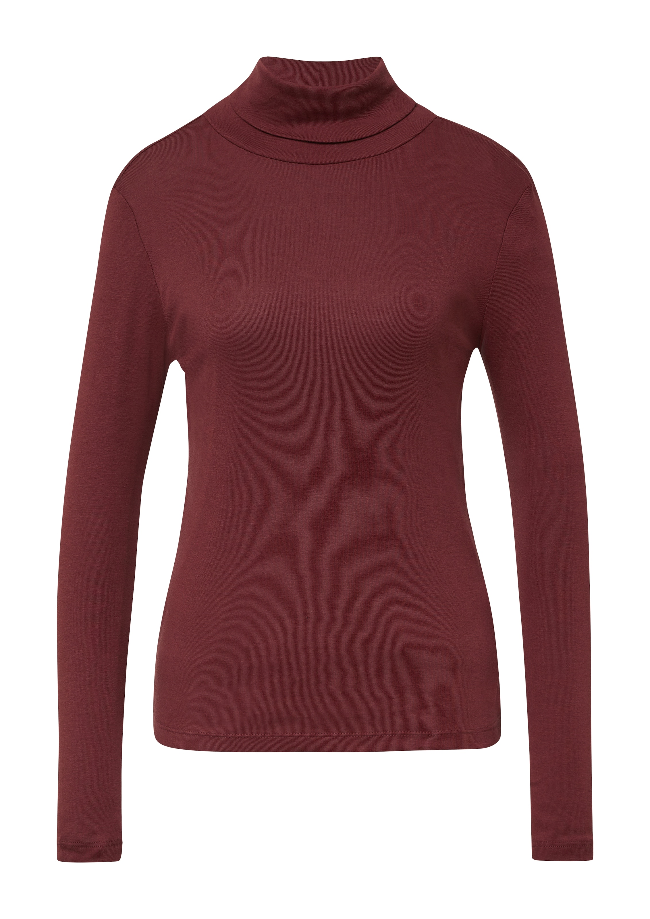s.Oliver Rollkragenshirt , im Slim Fit, Langarm