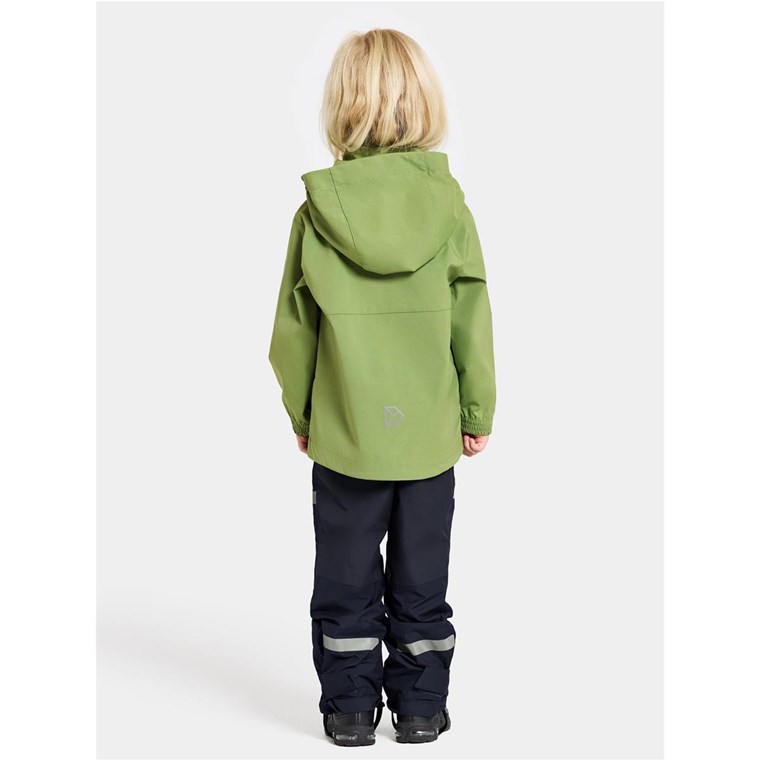 Didriksons Hallon Kids Jkt Algae Green