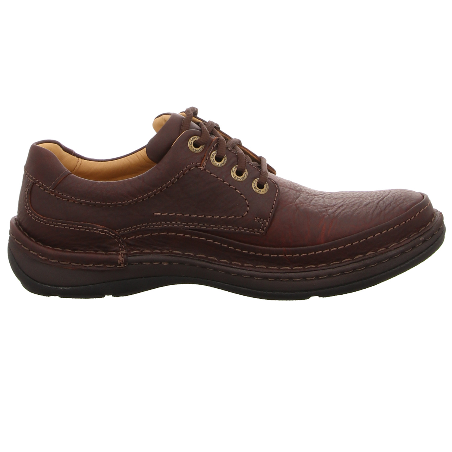 Clarks Schnürhalbschuh braun