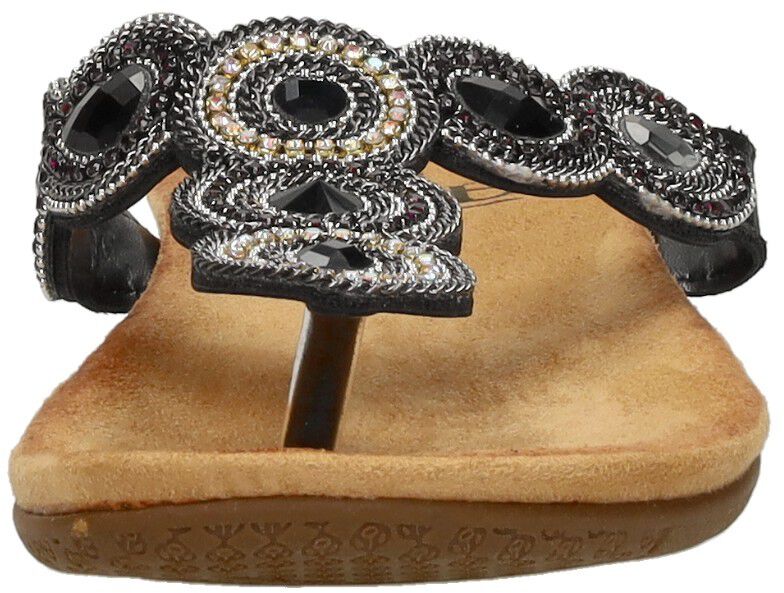 Sub55 Teenslippers zwart