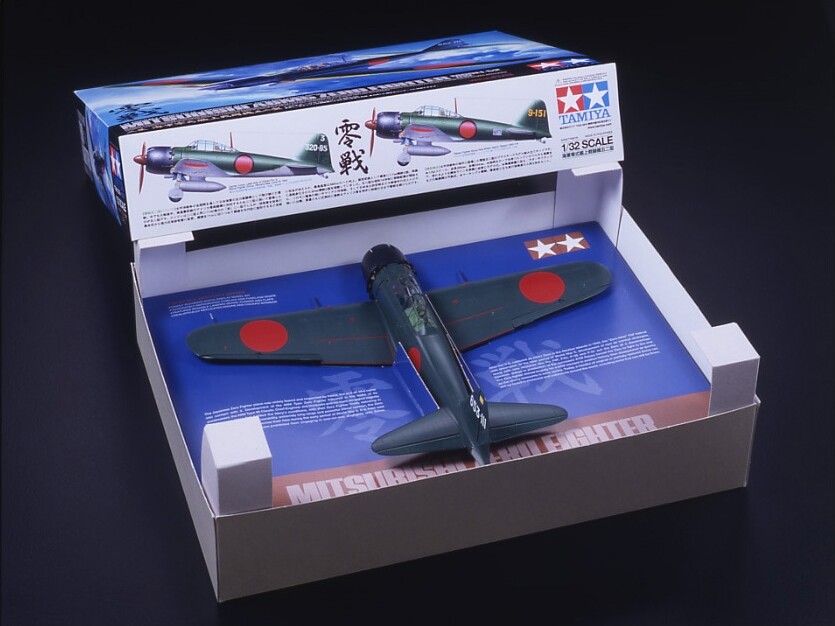 Tamiya - Mitsubishi A6M5 Zero Fighter Model 52 Zeke Byggesæt - 1:32 - 60318
