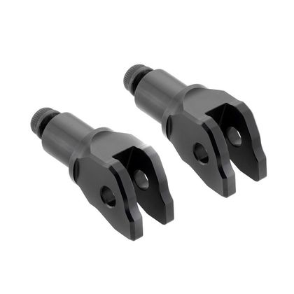 Adaptateur repose pied Rizoma Pilote pour repose-pieds Pro, B-pro et street - Noir
