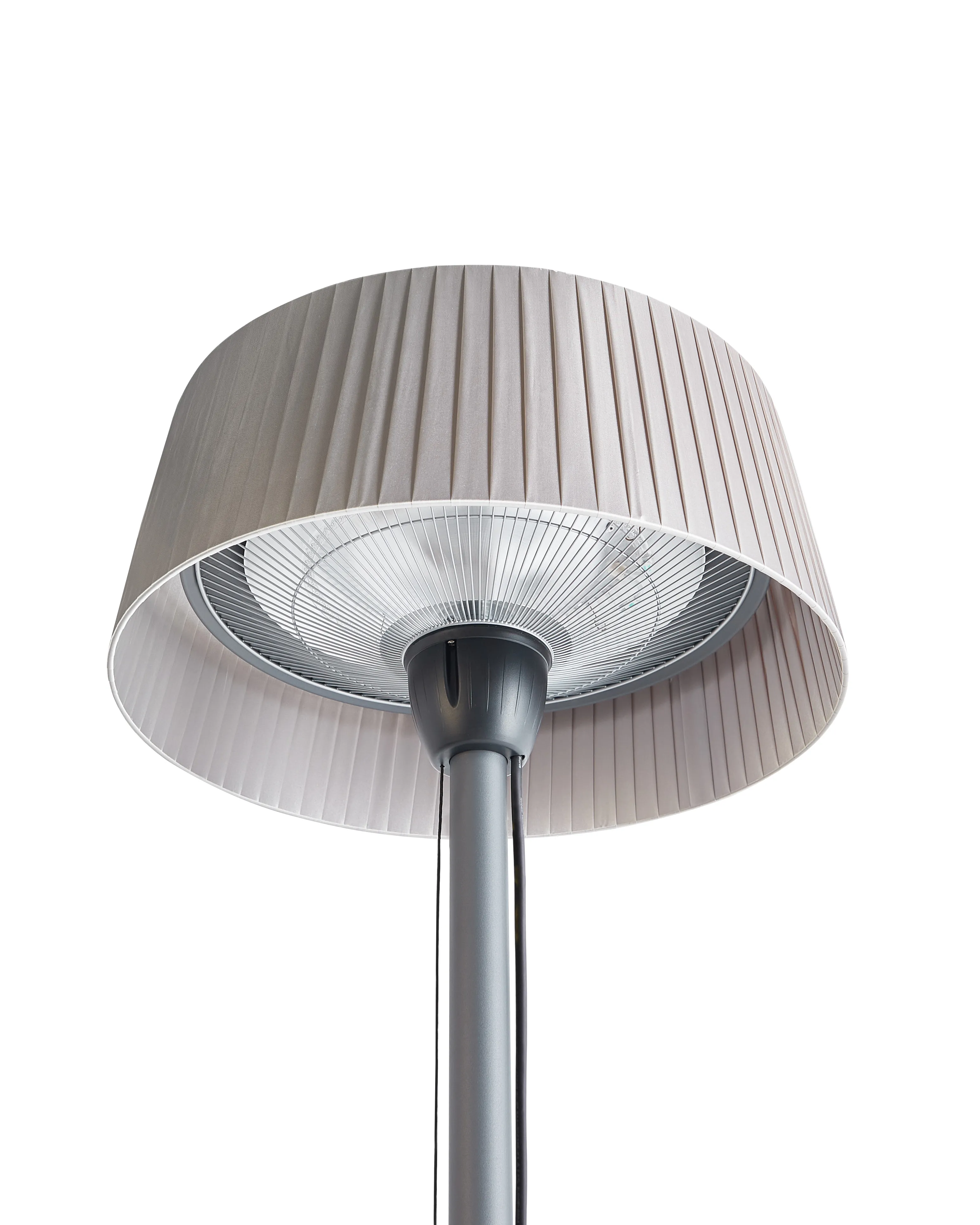 Vrijstaande infrarood terrasverwarming VARAZZE 1500 W Grijs