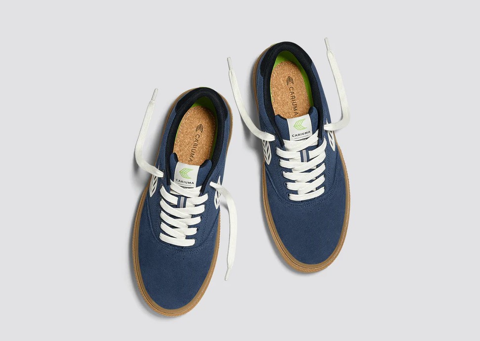Cariuma Naioca Pro Gum Shadow Blue Suede 6.5 US / 39 EU