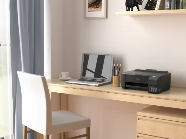 Epson L1210 - Printer - farve - blækprinter - A4/Legal - 5760 x 1440 dpi - op til 10 spm (mono) / op til 5 spm (farve) - kapacitet: 100 ark - USB - sort