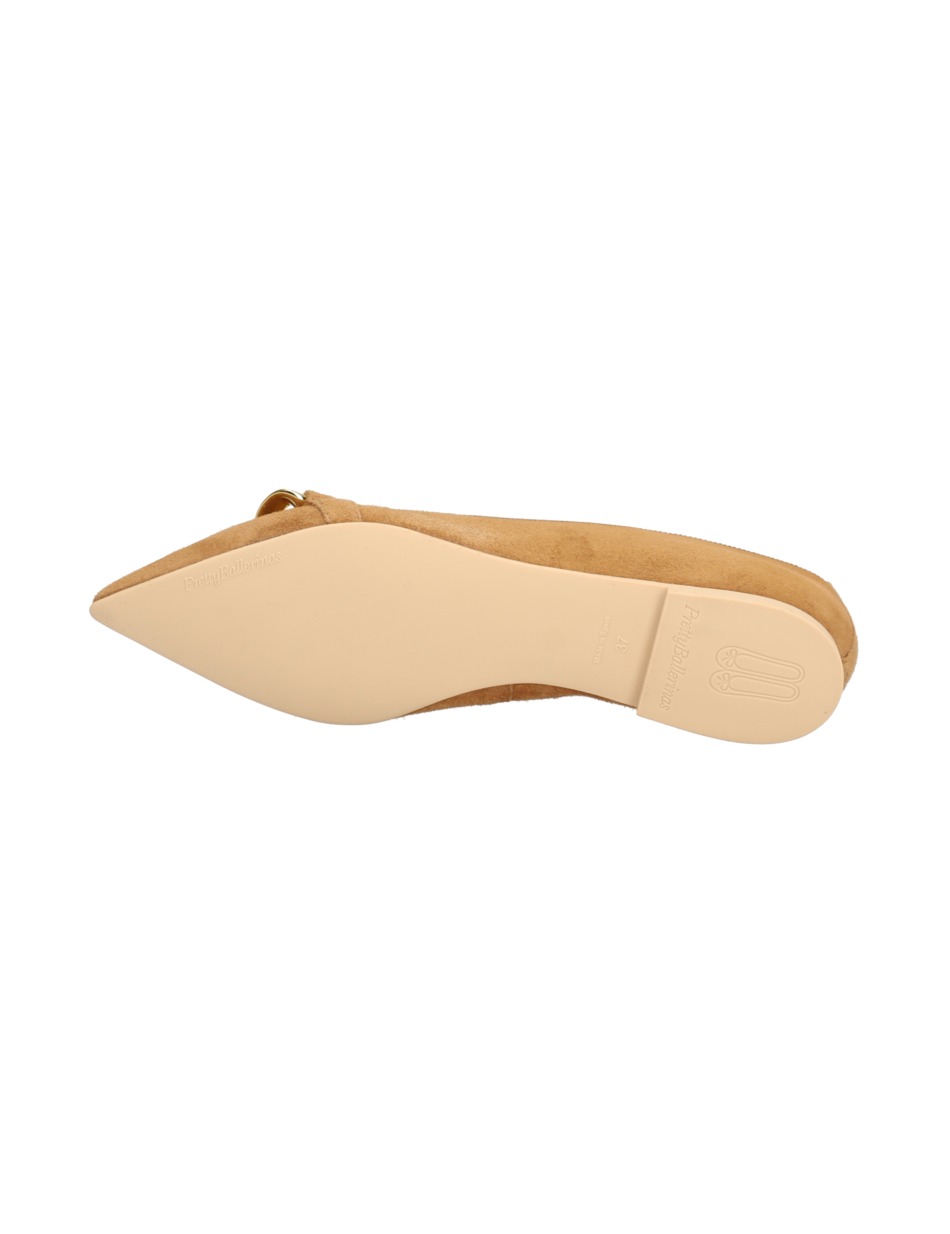 Veloursleder Ballerina