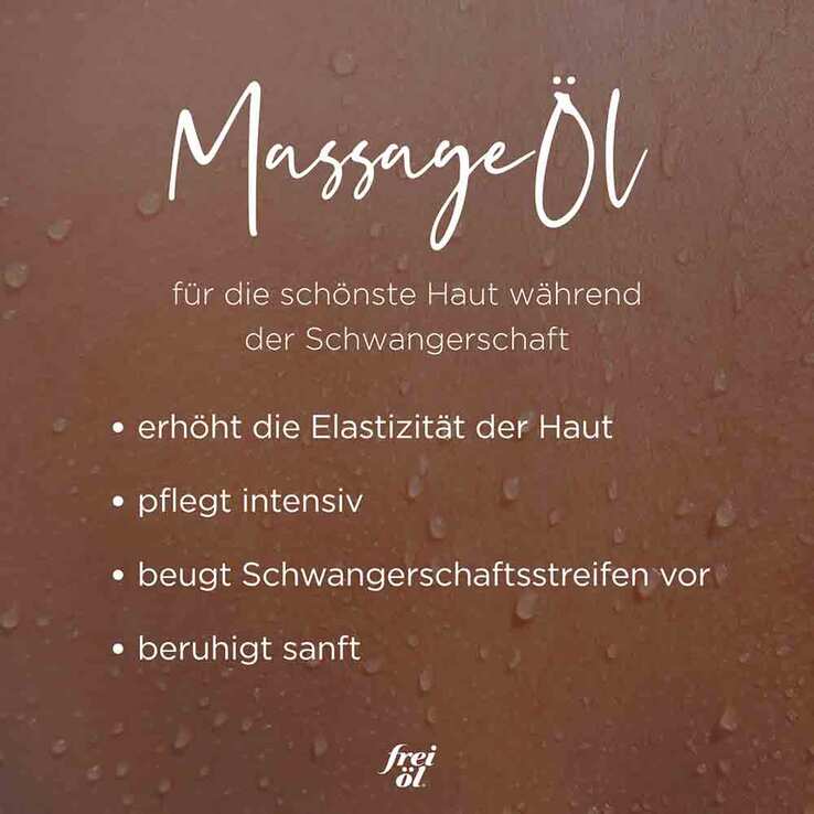 Frei Öl Massageöl für Schwangere, 125 ml