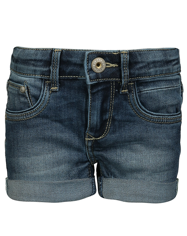 Jeans-Shorts DAMARA in mid blue wash