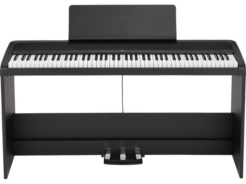 Korg E-Piano B2SP Schwarz Digitalpiano mit Ständer