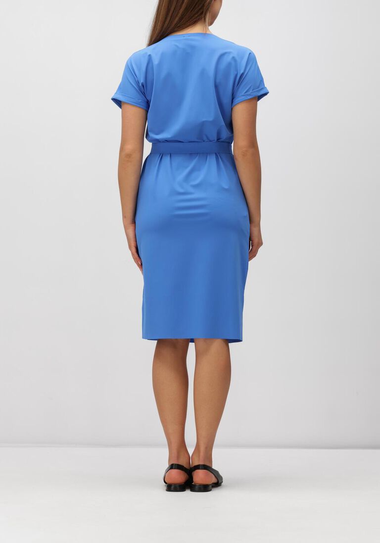 blauwe japan tky midi jurk okichi