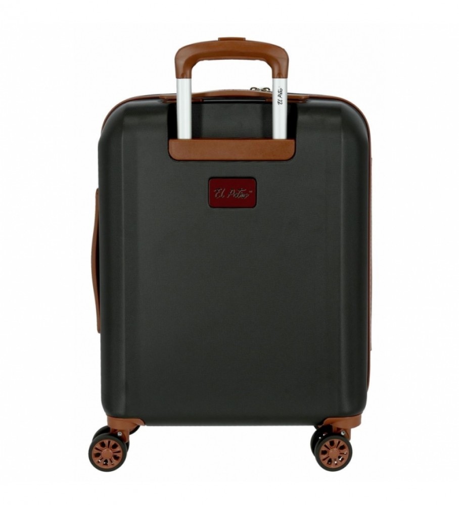 Conjunto de malas El Potro El Potro Ocuri Cinza - 40x55x20cm/49x70x28cm -