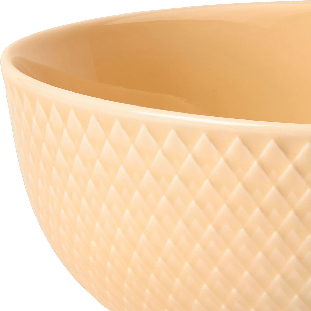 Rombe color skål Ø15,5 cm, sand