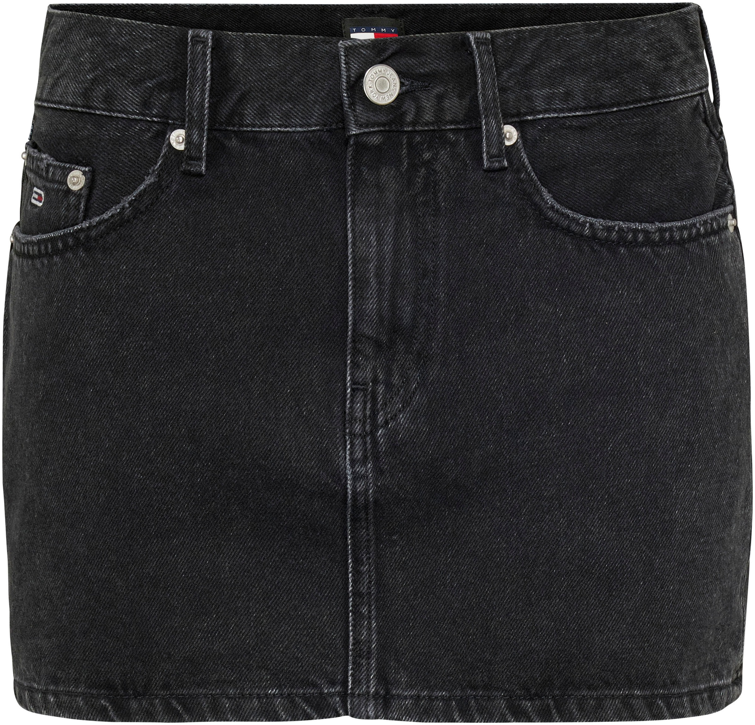 Tommy Jeans Jeansrock »LW MCR MN SKIRT BH0082«, Webrock im 5-Pocket-Style