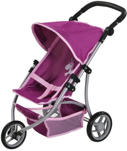 Knorrtoys® Puppenbuggy »Lio - UMA. Das Einhorn -  lila«