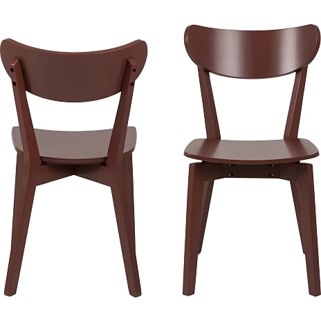 Roxby spisebordsstol - lakeret terracotta