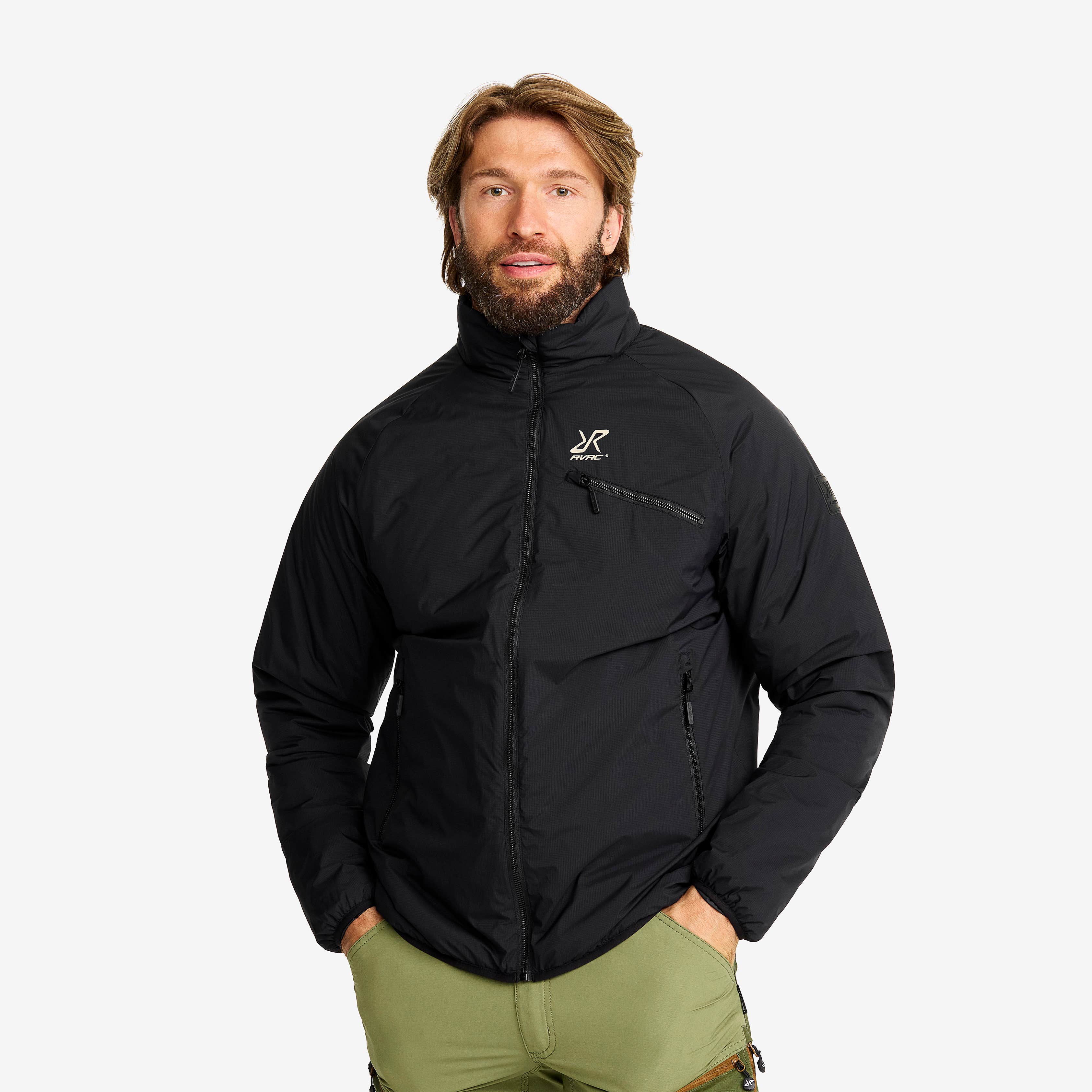Flatter Insulated Jacket Herre Black