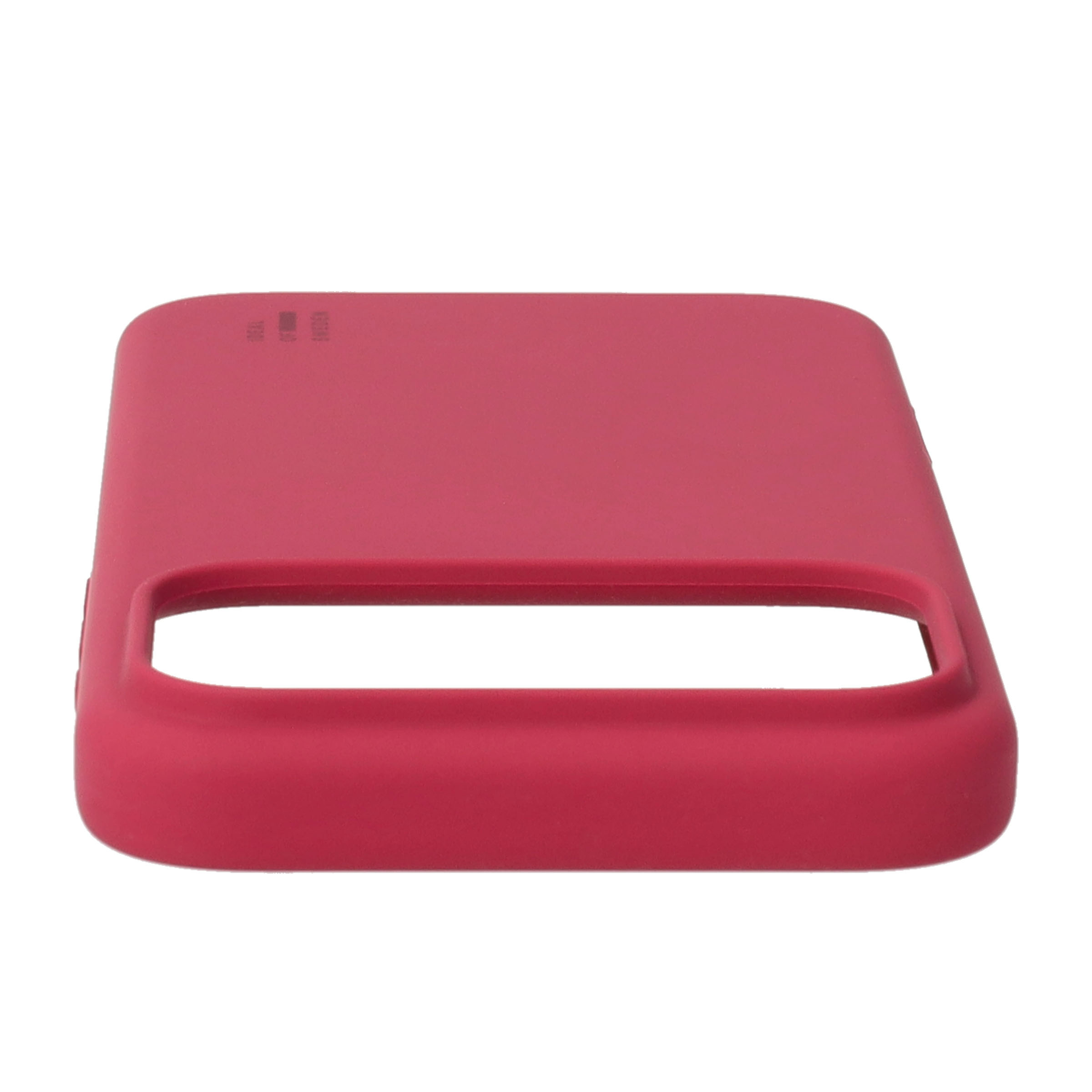 iPhone 17 Pro Max MagSafe Silikon Hülle Case Recycled (IDSICMS-I2567P-521) - Cranberry