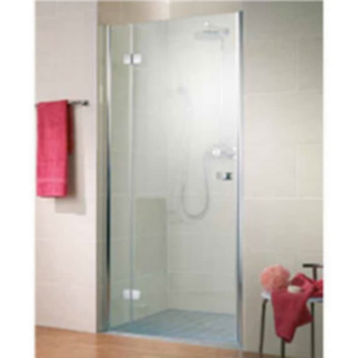 Porte de douche pivotante ouv. droite 80 cm anticalcaire, Schulte MasterClass II