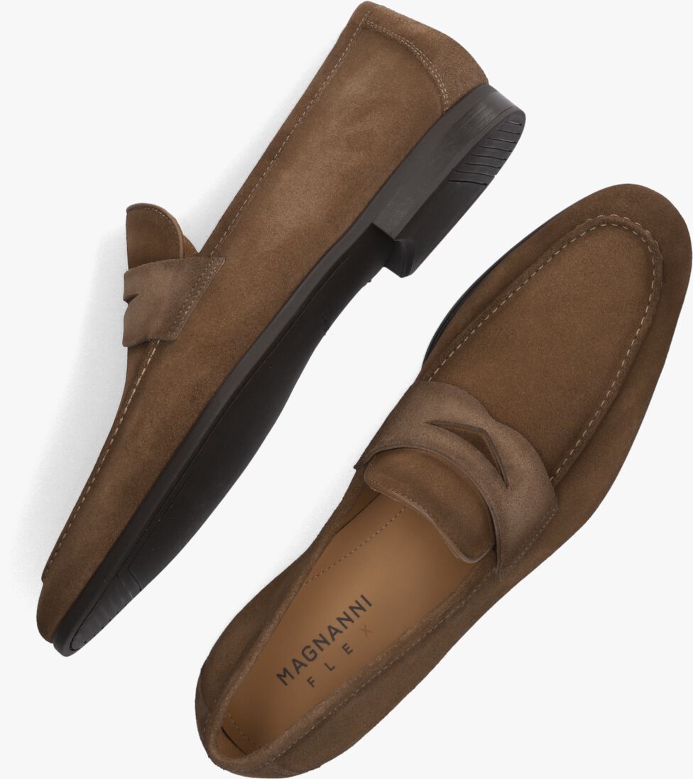 MAGNANNI bruine magnanni loafers 23802