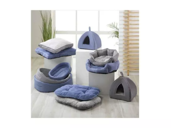 Coussin en forme de niche pour animaux 