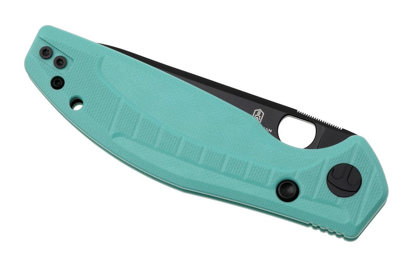 Bestechman Angry Owl BMK12B-2 PVD D2, Seafoam G10, zakmes