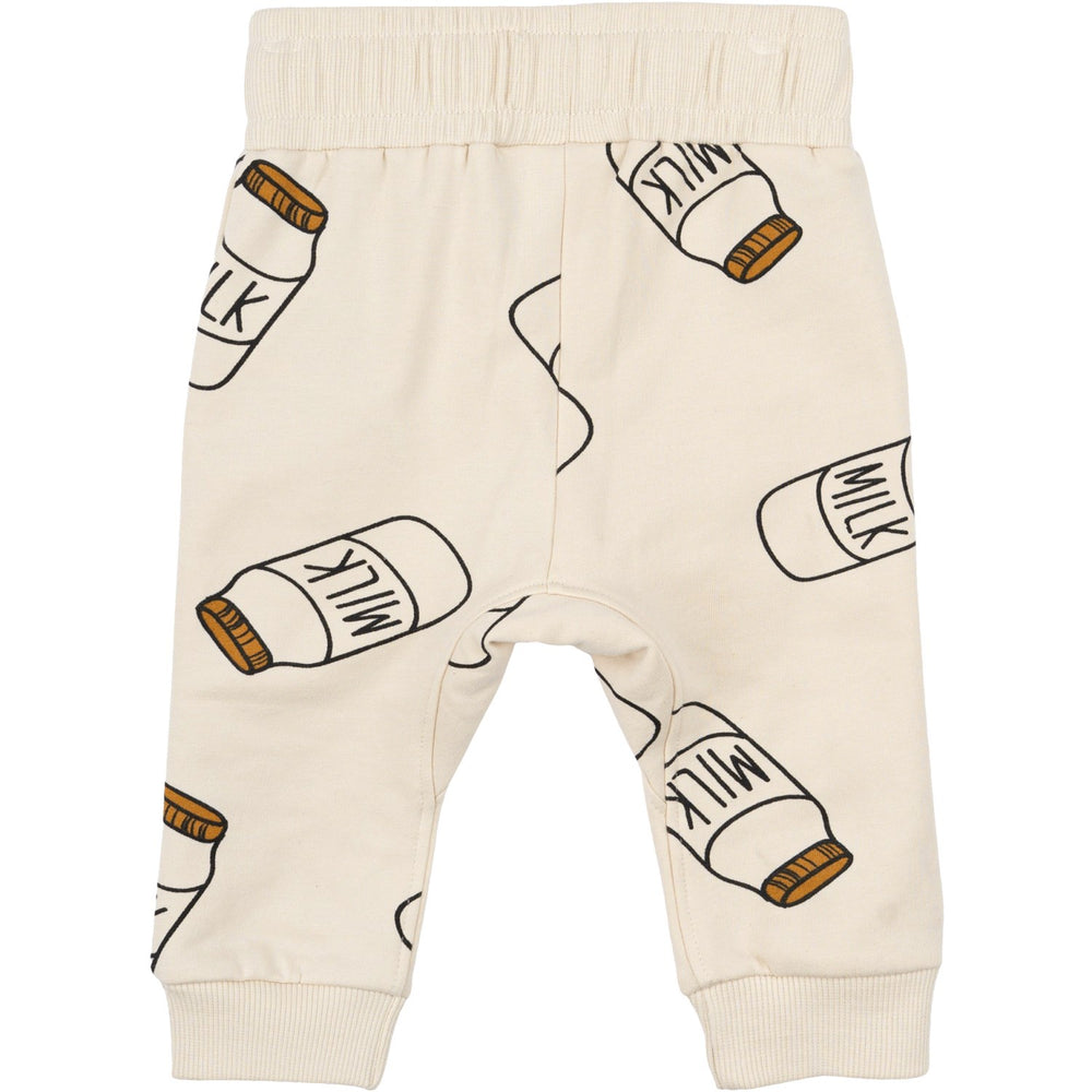 Køb THE NEW Siblings White Swan AOP Nilos Sweatpants