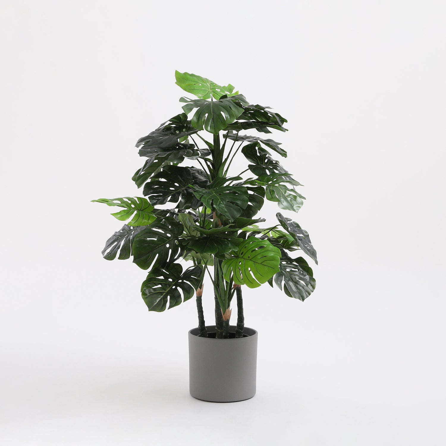 Mica Decorations bloempot Era mat grijs D 28 H 26 cm