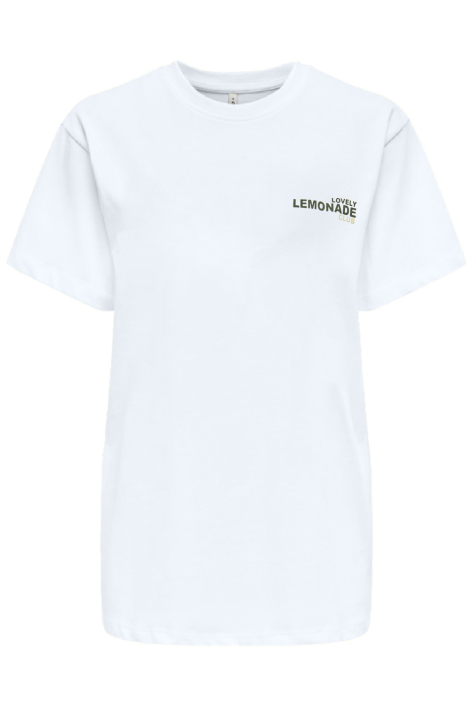Only witte dames t-shirt