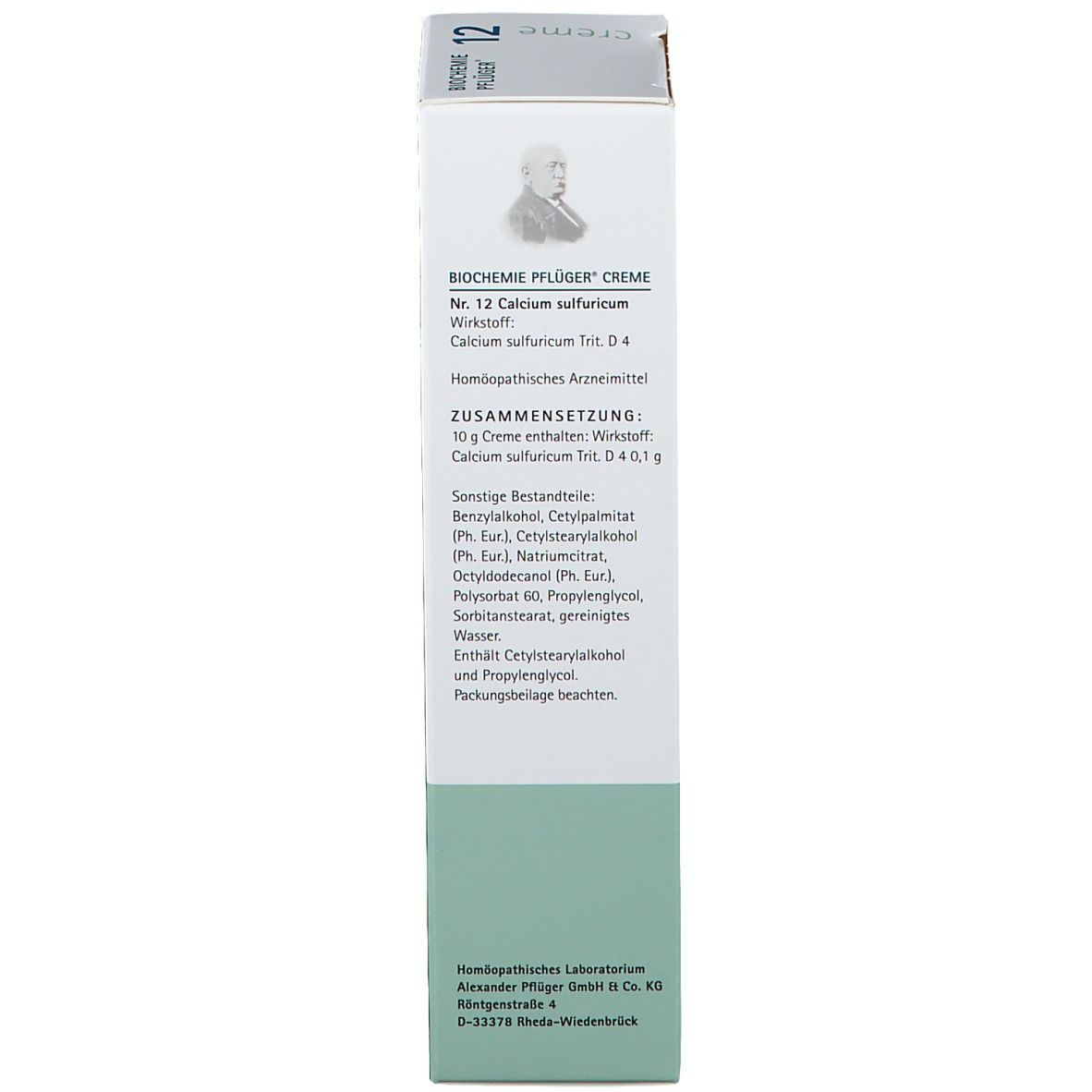 Biochemie Pflüger® Nr. 12 Calcium sulfuricum D4 Creme