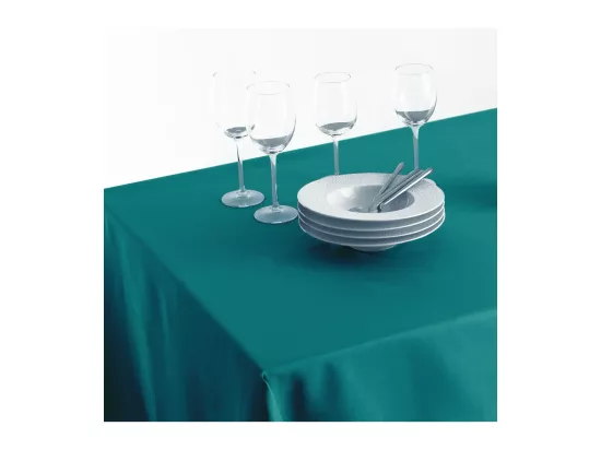 Nappe anti-taches Bleu Carnard 140 x 240 cm