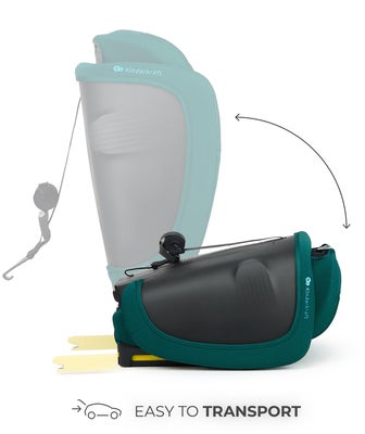 Kinderkraft FIX2GO i-Size Bilstol, Green