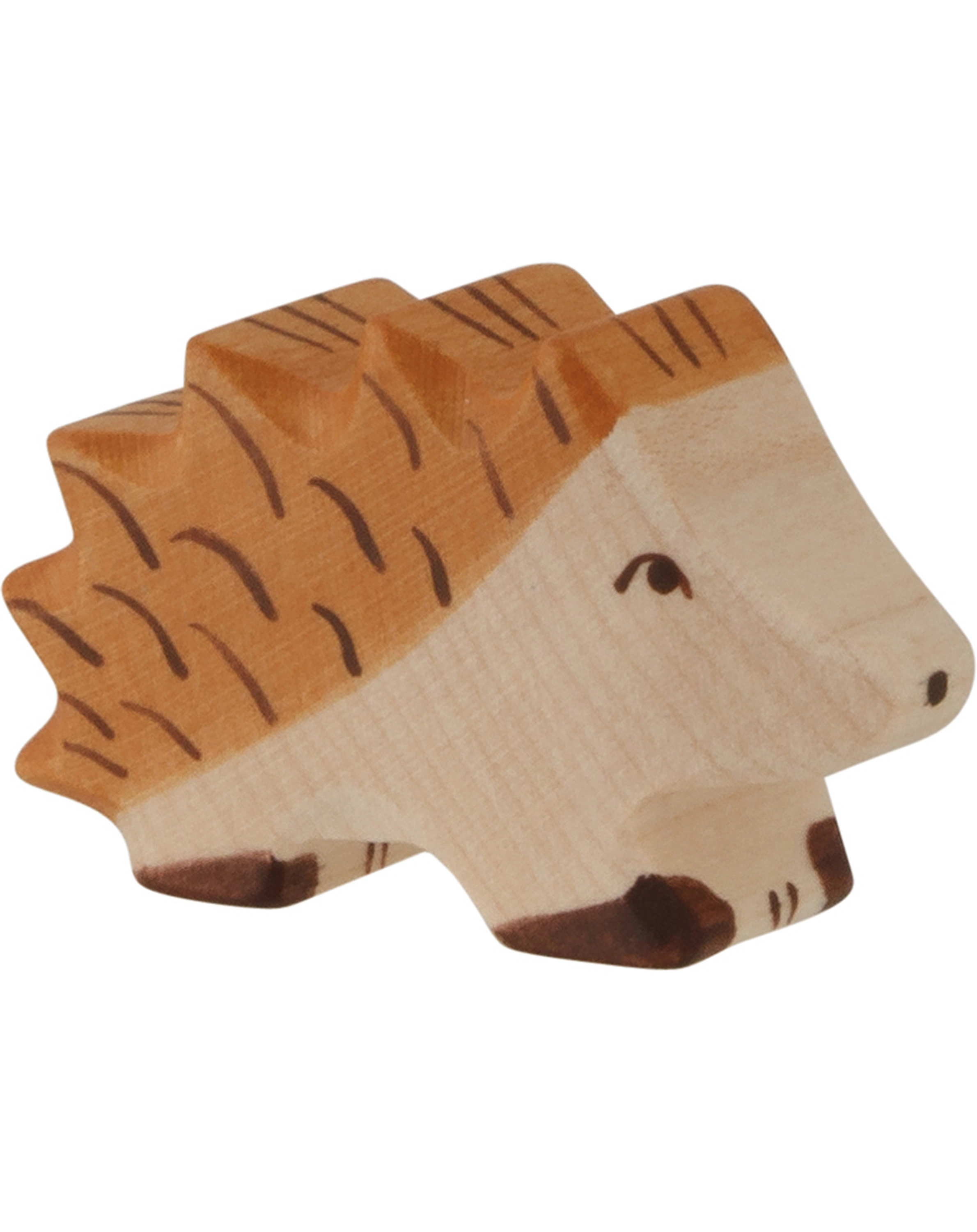 Holztier IGEL KLEIN in hellbraun